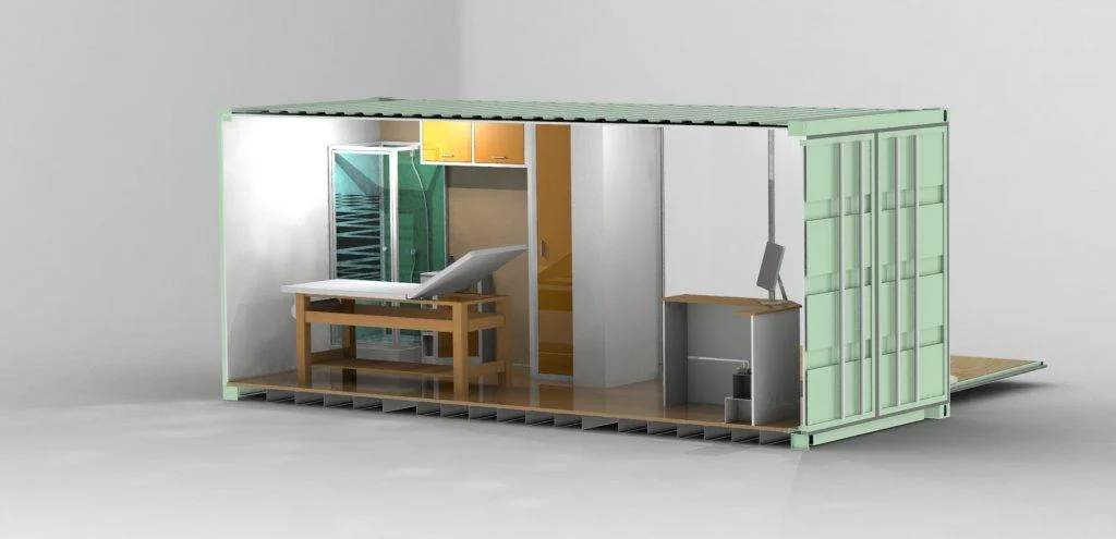 container salon