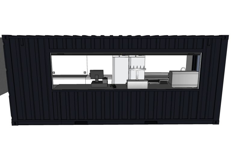 snack container 3D